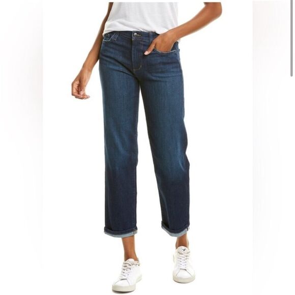 Joe's Jeans Clean Cuffed Colombes Boyfriend Jean Blue Size 28 - Picture 1 of 7